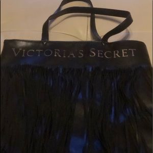 Large Black Victoria’s Secret Tote Bag